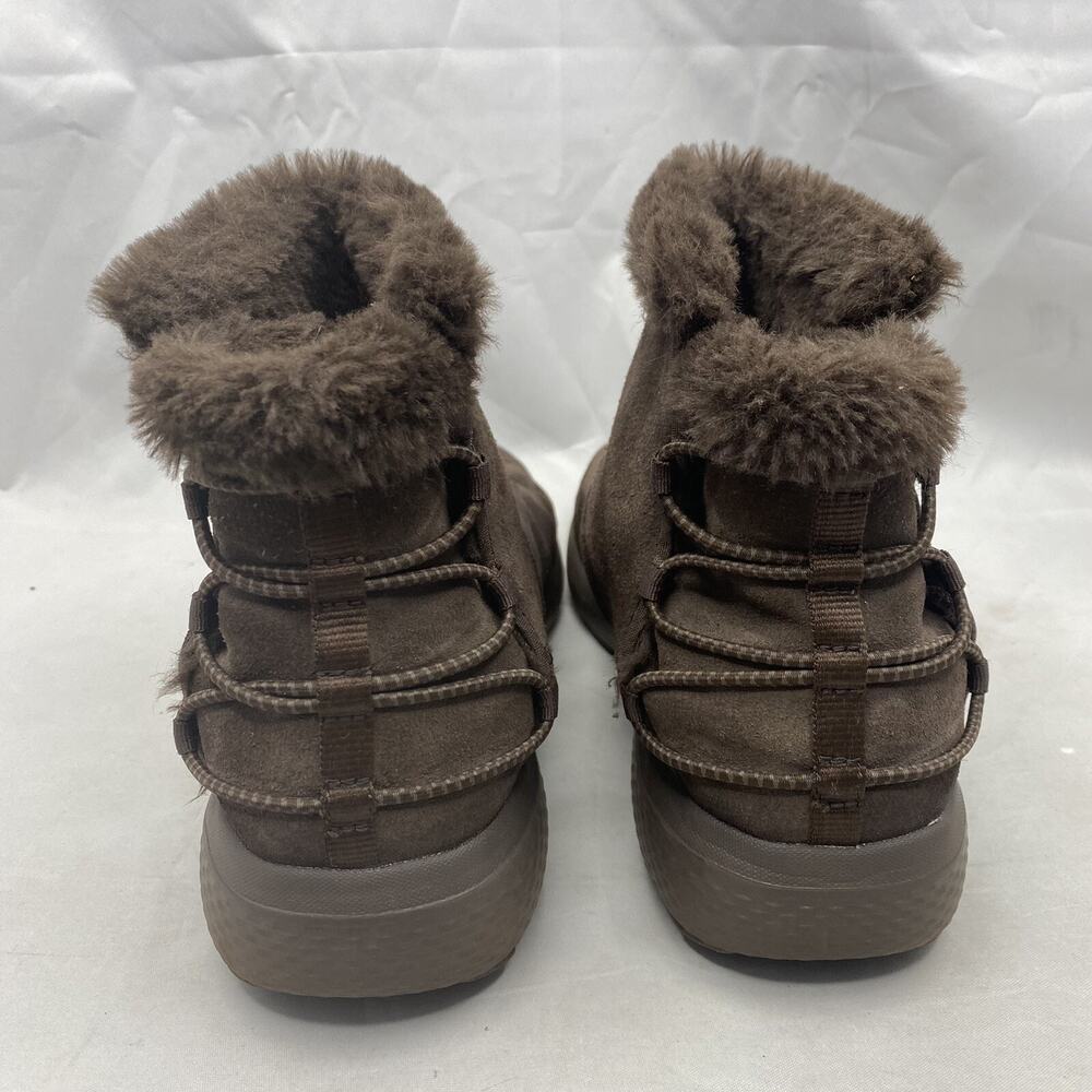 Skechers ON THE GO CITY 2 HIBERNATE Chocolate Brown Winter Boot 14615 Womens 8.5 - Picture 5 of 9